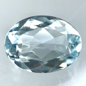 ( натуральный аквамарин 1.362ct)a примерно 8.9×6.8mmso-ting есть разрозненный камни не в изделии драгоценнный камень ювелирные изделия aquamarine i