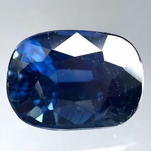 (天然サファイア1.252ct)a 約6.9×5.1mm ルース 裸石 宝石 ジュエリー sapphire corundum コランダム i
