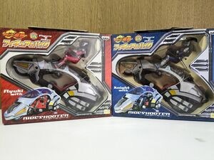 【非売品】フィギュア&バイク/仮面ライダー龍騎ｗｉｔｈライドシューター＆仮面ライダーナイトｗｉｔｈライドシューター