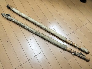 ☆新陰流　袋竹刀　希少な江戸時代の本歌!　剣術　居合術　古武道　武術　柳生新陰流