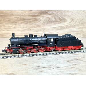 FLEISCHAMNN N gauge 931007 DB Германия полосный . железная дорога BR 55.4100 паровоз EP.III