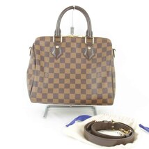 美品『USED』 LOUIS VUITTON ルイ・ヴィトン スピーディバンドリエール25 N41368 ハンドバッグ ダミエ ダミエキャンバス_画像1