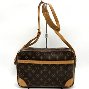 LOUIS VUITTON ルイ・ヴィトン M51272 トロカデロGM ショルダーバッグ ブラウン モノグラムキャンバス PVC ウィメンズ レディース