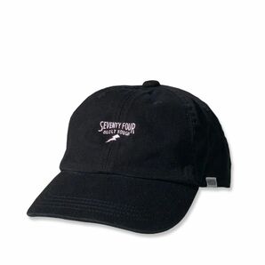 SEVENTY FOUR セブンティーフォー WASHED TWILL CAP キャップ ブラック×ホワイト 新品 ワークキャップ