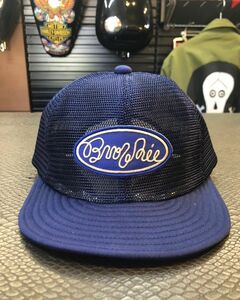 Brownie Caps（森製作所）スカムボーイ SCUM BOY CHAIN STITCH MESH CAP（NAVY）