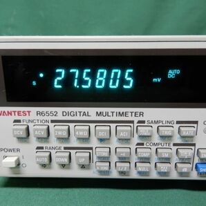 ■ADVANTEST R6552 MULTIMETER マルチメーター アドバンテスト■の画像2