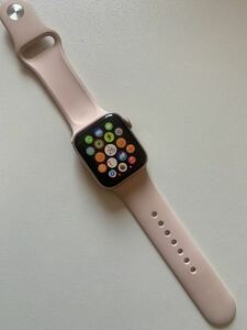  б/у Apple Watch Apple часы Series4 40MM электризация подтверждено новый товар зарядное устройство * аккумулятор есть предварительный ремень 2 шт 
