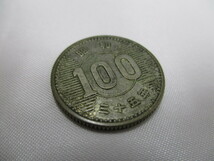 稲100円銀貨 百円 昭和35年 日本 硬貨 1枚 ①_画像3