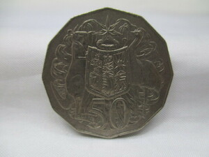 【外国銭】オーストラリア 50セント 1976年 硬貨 コイン 1枚