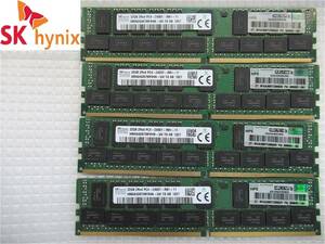 ラスト1式【今週のサーバー向けメモリ！】SKhynix 2R*4 PC4-2400T-RB1-11 32GB×4枚　計128GB