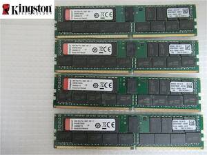 ラスト1式【今週のサーバー向けメモリ(保証付き)】Kingston 2R*4 PC4-2400T-RB1-11 32GB×4枚　計128GB