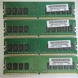 ラスト1式【今週のサーバー向けメモリ(保証付き)】SKhynix 1R*4 PC4-2666V-EE1-11 16GB×4枚 計64GBの画像3