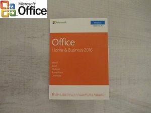 ラスト１枚【激得！？開封済み】Microsoft Office Home＆Business 2016