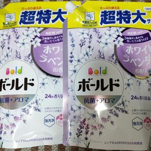 《P&G》 ボールド 心安らぐホワイトラベンダー＆ジャスミンの香り つめかえ用 超特大サイズ 760g×2本