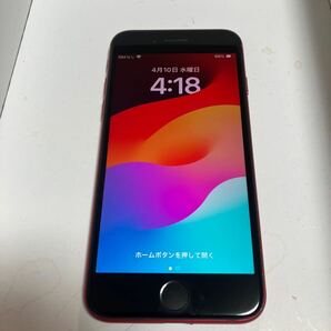 Apple iPhone SE2 SIMフリー product RED 128GB バッテリー容量100%表示エラー無の画像1