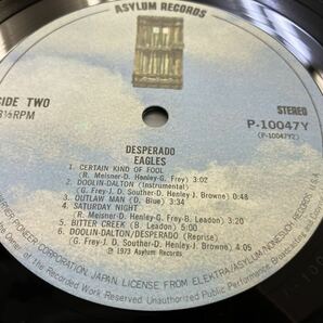 The Eagles★中古LP国内盤「イーグルス～ならず者」の画像6