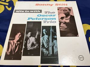 Sonny Stitt/Oscar Peterson Trio★中古LP国内盤「ソニー・スティットとオスカー・ピーターソン・トリオ」