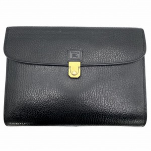 Vintage Burberrys Leather Buiness Bag Black Burberry портфель ручная сумочка 