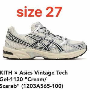 KITH × Asics Vintage Tech Gel-1130 size 27