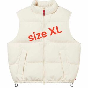 Supreme x Nike Denim Puffer Vest "Natural