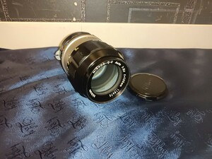 nn0202 117 Nikon ニコン NIKKOR-Q・C Auto 1:3.5 f=135mm 一眼カメラレンズ 中古 現状品 マニュアルフォーカス カメラ レンズ