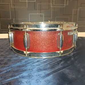 nn0202 120 EVANS エヴァンス スネアドラム snare side 300 hazy 中古 現状品 打楽器 スネア ドラム 音楽 ソフトケース付きの画像4