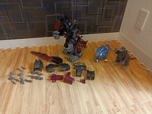 nn0202 169 ZOIDS Zoids figure moveable plastic model? set sale set used present condition goods tes The ula- blur - Driger toy old Zoids 