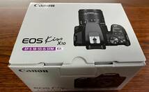 Canon キャノン デジカメ デジタル一眼レフカメラ EOS Kiss X10 標準ズームキット 黒 ブラック　 送料無料 新品未使用 _画像2