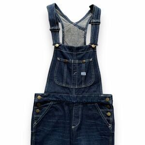 Lee Lee HERITAGE LITE worn te-ji light LL1154 tapered Denim overall coveralls all-in-one overall S indigo 