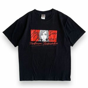 呪術廻戦 釘崎 野薔薇 プリント 半袖 コットン Tシャツ S/S トップス カットソー 芥見下々 アニメ グッズ L ブラック 黒