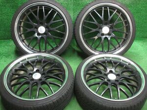 中古 ホイールタイヤ 4本 215/35R19 2021年製 6分山 グノーシス GH2 ラジアル タイヤ GOODYEAR　イーグル LSEXE