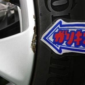 中古 ホイールタイヤ 4本 225/45R17 2020年製 7分山 ベンツ Cクラス W204 純正 ラジアル タイヤ コンチネンタル マックスコンタクト MC6の画像7