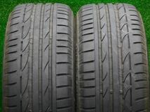 中古 ホイールタイヤ 4本 225/55R17 2022年製 7分山 BMW 5シリーズ F10 純正 ラジアル タイヤ ブリヂストン ポテンザS001_画像5