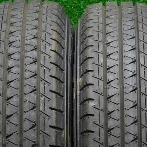 中古 ホイールタイヤ 4本 145/80R12 2023年製 9.9分山 スズキ エブリィ 純正スチール 新車外し ラジアル タイヤ ヨコハマ ブルーアースバンの画像6