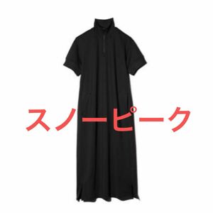 2024年発売　スノーピーク　Quick Dry Sweatshirt Dress 1 Black ワンピース マキシ丈 