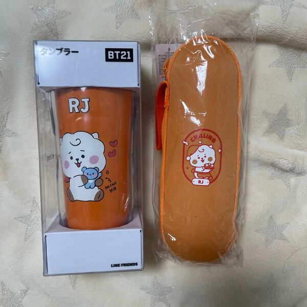 BT21折りたたみ傘＆プラスチックタンブラー セット