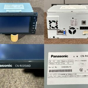 動作確認済 Panasonic Strada メモリーナビ CN-RE05WD 地図データ2018年 CD DVD SD フルセグ Bluetooth通話 パナソニック 他商品同梱不可の画像2