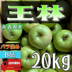 ＂ 王林 ＂【青森県産りんご20kg】【産地直送】【即購入OK】【送料無料】家庭用 りんご リンゴ 林檎