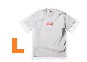 【即決 新品未開封】Supreme 24/SS Supreme×MM6 Maison Margiela Box Logo Tee L／シュプリーム/MM6 メゾンマルジェラ ボックスロゴT