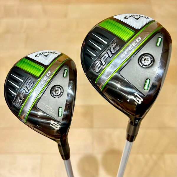 Callaway EPIC SPEED 3W 5W 2本 Speeder Evolution 7 FW 60-S ヘッドカバー付