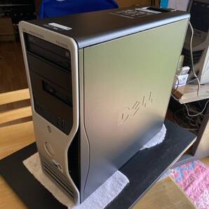 8コアクアッドコアx2 DELLPrecisionT5400 Xeon X5460×2 3.16GHZ/320GB×2/16GB/DVD-RW/Win10 PRO 64bit officeインストールQuadroFX4800