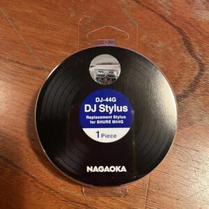 【ほぼ未使用！比較試聴のみ】NAGAOKA 交換用レコード針 DJ-44G / SHURE カートリッジ M44G対応 / N-44G M44-7 N44-7 / シュアー ナガオカ