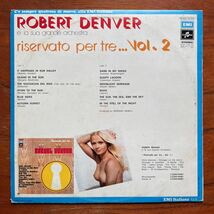 【超レア！伊オリジナル盤 JAZZY フェロモン エロ ヌードジャケ】ROBERT DENVER E LA SUA GRANDE ORCHESTRA『RISERVATO PER TRE... Vol.2』_画像4