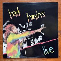 【激レア美盤！US初回オリジナル盤 元祖ハードコア 】BAD BRAINS『LIVE』バッド・ブレインズ/CLASH/FISHBONE/RED HOT CHILI PEPPERS/MOBY_画像5