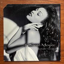 【USオリジナル盤 R&B SOUL名作 SEXY 美女ジャケ】CHANTE MOORE『OLD SCHOOL LOVIN'』シャンテ・ムーア/MARIAH CAREY/TONI BRAXTON/R.KELLY_画像1