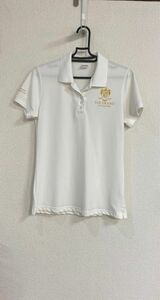 未使用　半袖ポロシャツ　ザグランド ホートラムストリップ　Lサイズ ゴルフウェア