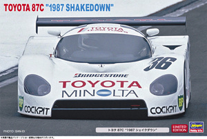  Hasegawa 20500 1/24 Toyota 87C *1987 shake down ~