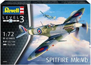 ドイツレベル 03897 1/72 イギリス空軍 スピットファイアMk.5b