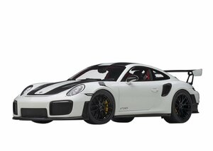 AUTO art 78171 1/18 ポルシェ 911 （991.2） GT2 RS ヴァイザッハ・パッケージ （ホワイト／カーボンブラック）