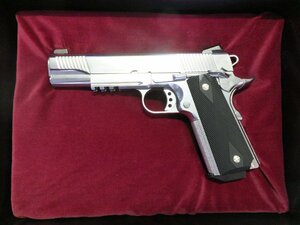 マルシン MODEL 1911-A1 8mmBB BLOWBACK Satinet Silver LD-2システム搭載 OPERATOR（ショートレイルタイプ）